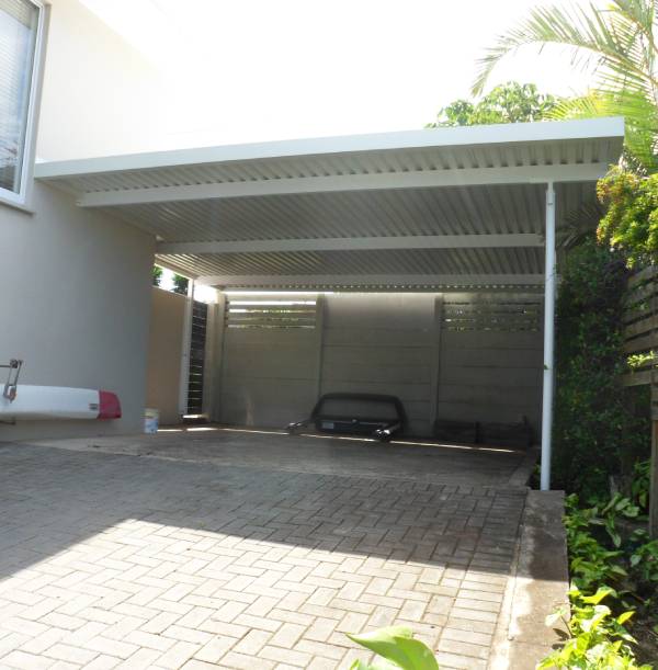 Double Aluminum Carports