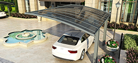 Double Aluminum Carports